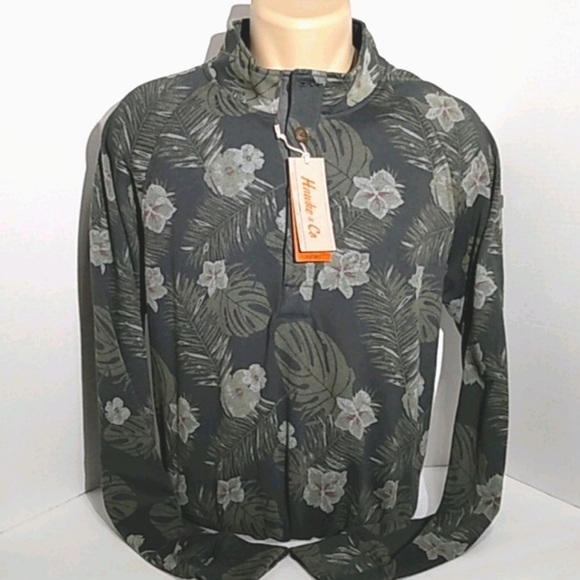 HAWKE & CO NWT MENS SWEATSHIRT SIZE MEDIUM - Picture 1 of 8
